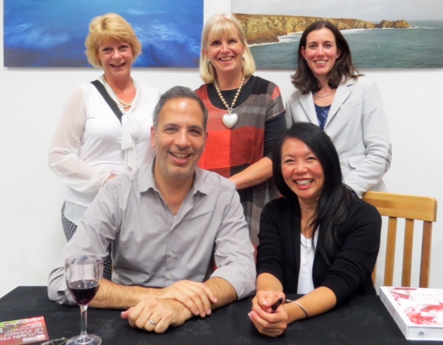 Yotam Ottolenghi and Helen Goh with SBK staff 