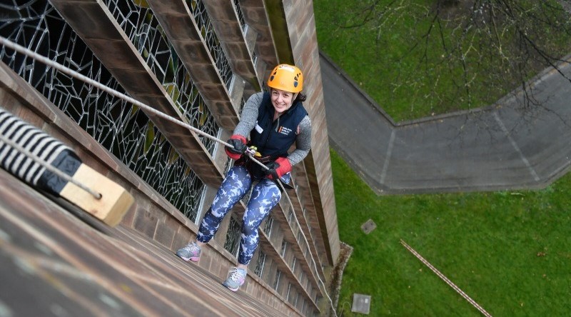 abseil for charity