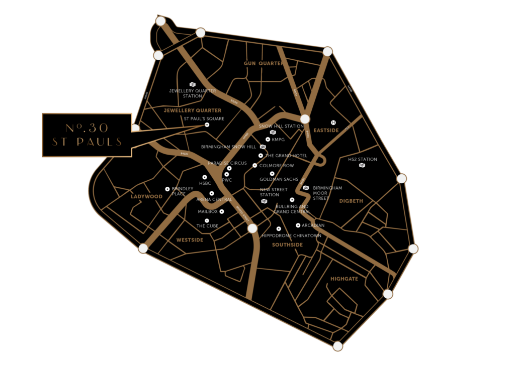 Map of Birmingham ppt